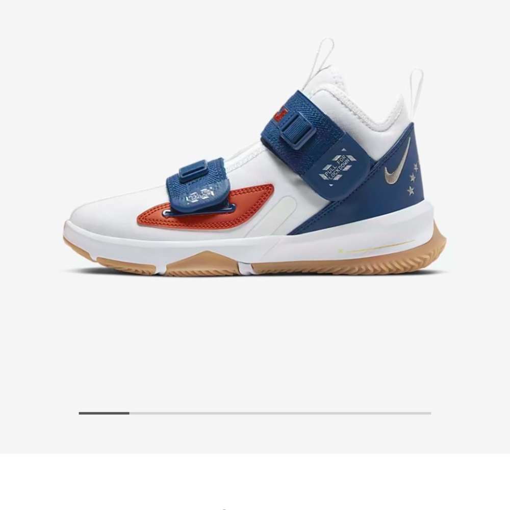 Boys Nike LeBron Soldier 13 LA- Boys size 4